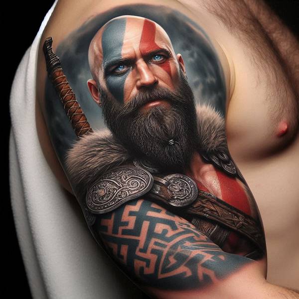 Beautiful Yet Haunting God of War Tattoo Ideas To Unleash The Warrior Within You