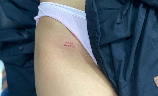 Bikini Line Tattoo idea