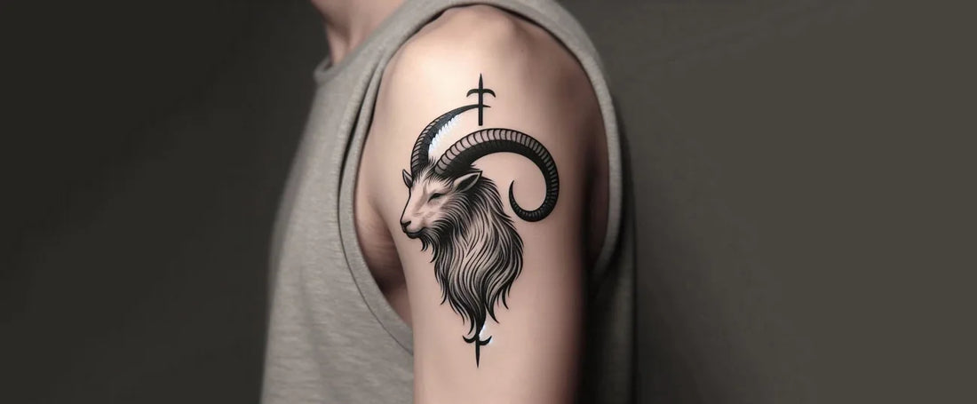 Capricon tattoo design
