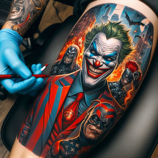 Comic Book Tattoo Ideas: Celebrating Heroism, Adventure, and Nostalgia