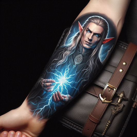 Elf Tattoos: A Magical Connection to Fantasy and Mysticism