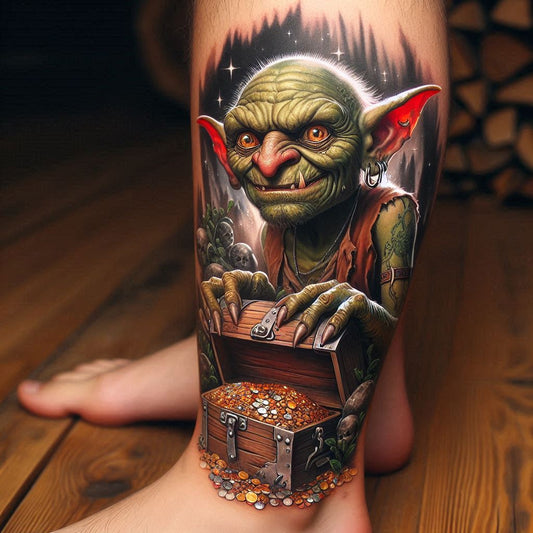 Goblin Tattoo Ideas: Mischief, Mysticism, and Fantasy Creatures