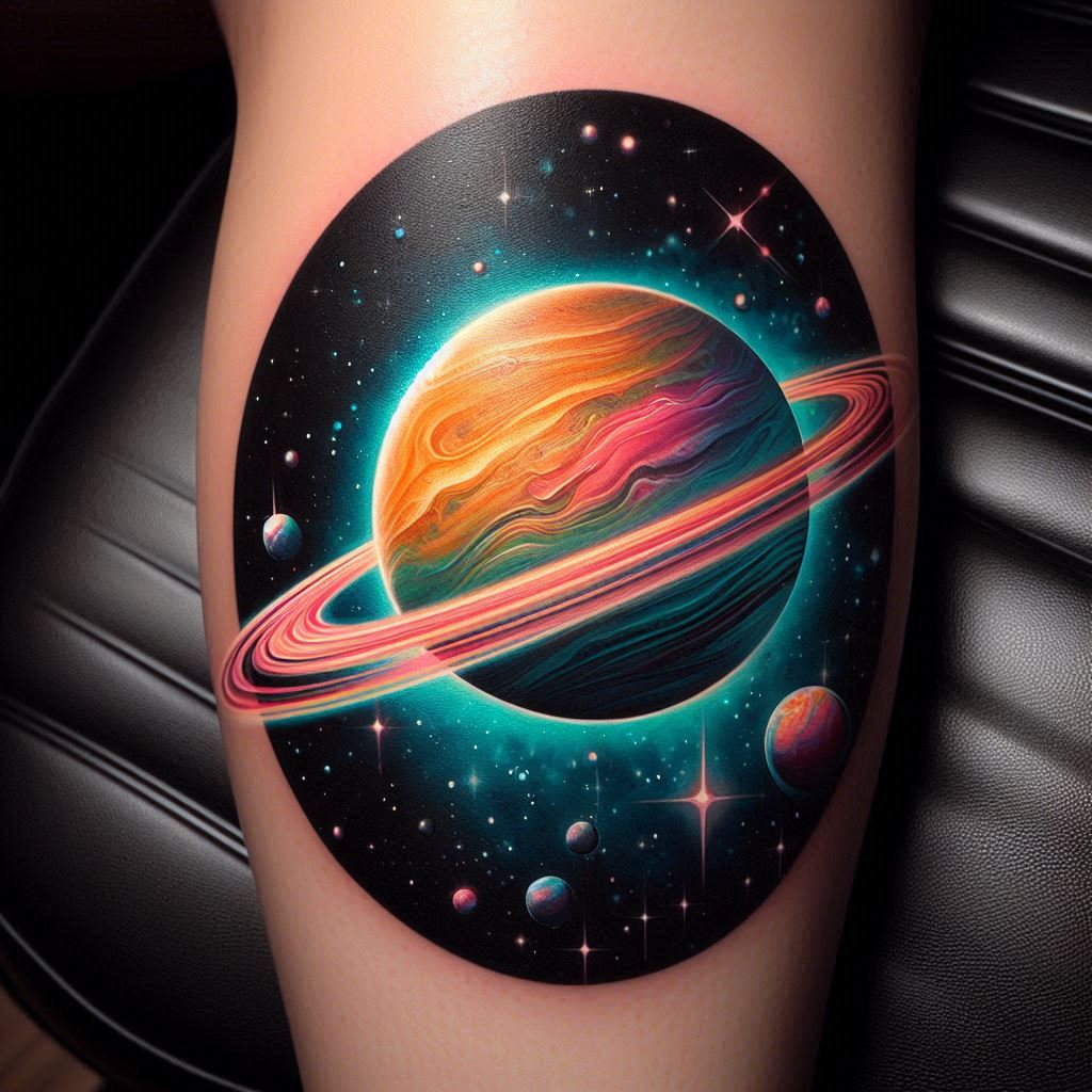Planet Tattoo Ideas: Embrace Your Cosmic Journey