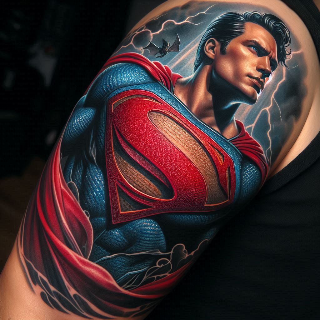 Superhero Symbol Tattoos: Express Your Inner Hero in Ink