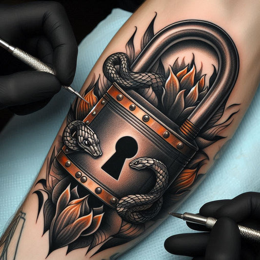 Padlock Tattoos: Symbolizing Protection, Security, and Unbreakable Bonds