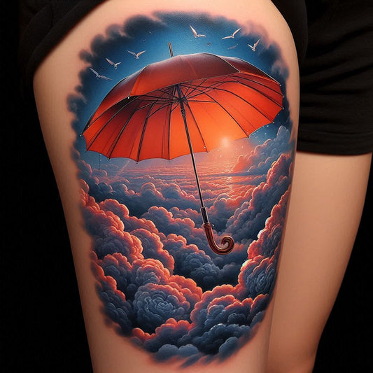 Umbrella Tattoo Ideas: A Symbol of Protection, Hope, and Resilience
