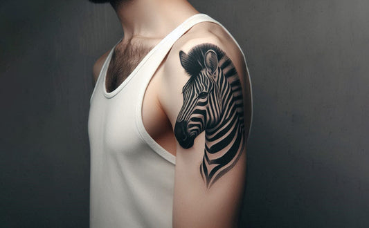 Zebra tattoo idea