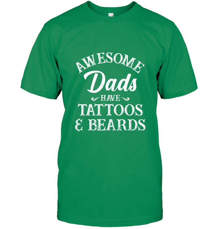 Los papás increíbles tienen tatuajes y barbas