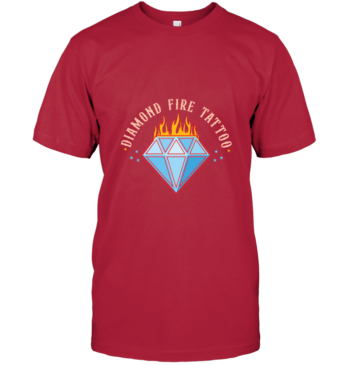 Tatouage de feu de diamant
