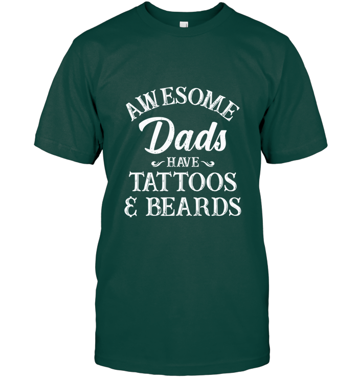 Los papás increíbles tienen tatuajes y barbas
