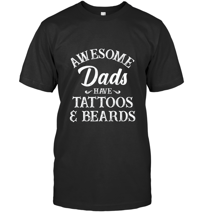 Los papás increíbles tienen tatuajes y barbas