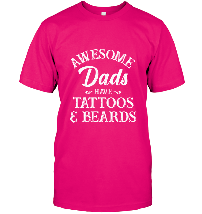 Los papás increíbles tienen tatuajes y barbas