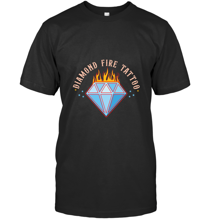Tatouage de feu de diamant