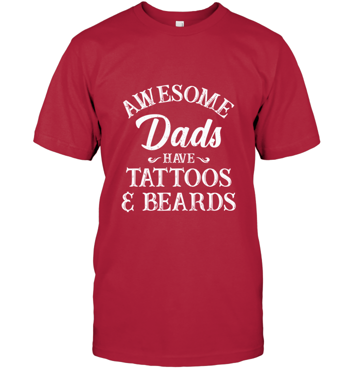 Los papás increíbles tienen tatuajes y barbas