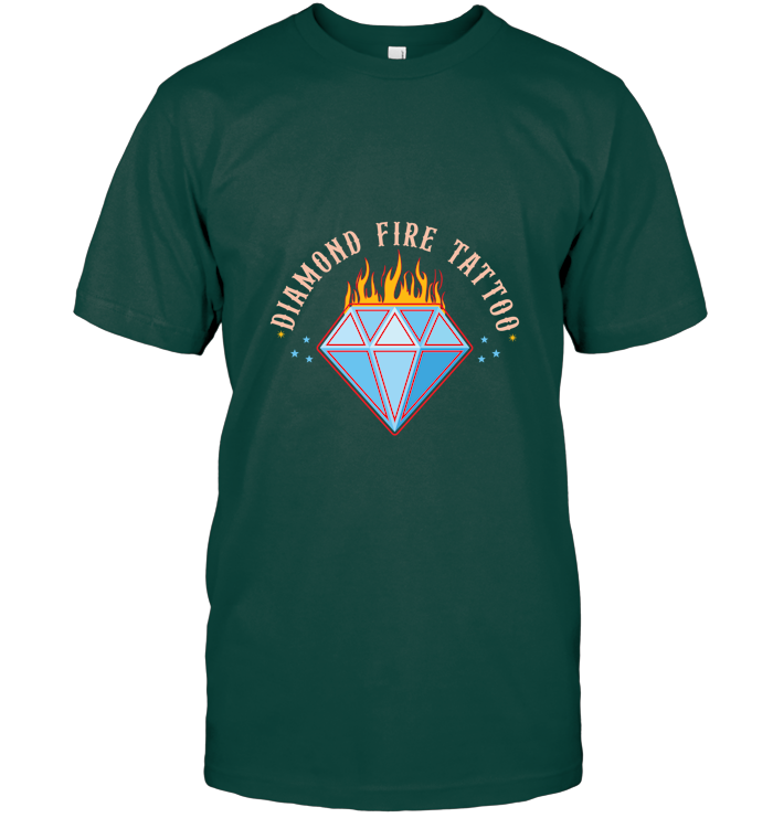 Tatouage de feu de diamant