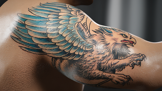 Griffin Tattoos: Symbolizing Strength, Protection, and Mythical Power