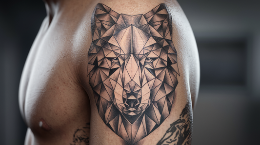 Geometric Wolf Tattoos: Meaning and Design Ideas