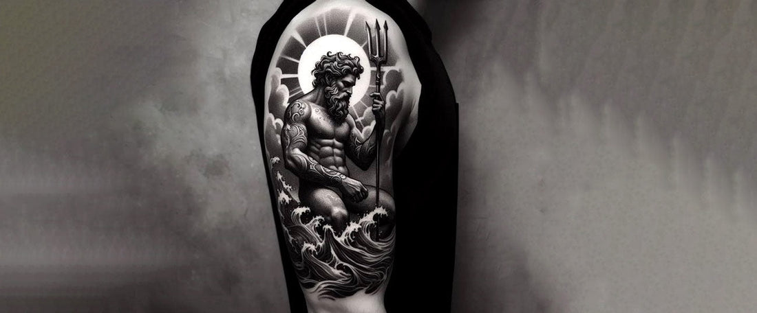 78 Peaceful Poseidon Tattoo Ideas To Control Your Emotions!