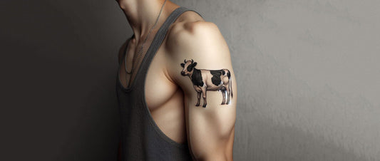57 Fabulous Cow Tattoo Ideas To Let Your Inner Child Out