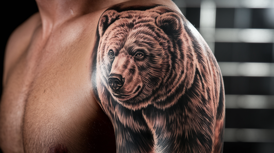 108 Strong Bear Tattoo Ideas That Empower You With Their Symbolic Meanings
