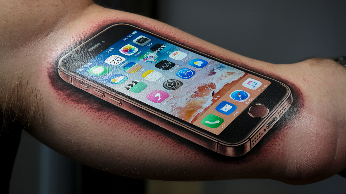 Smartphone Tattoos: The Symbol of Connectivity, Modern Life, and Technology