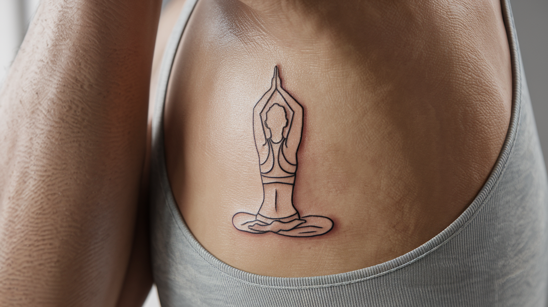 37 Flawless Ideas For Yoga Tattoos That Replenish The Mind And The Body!