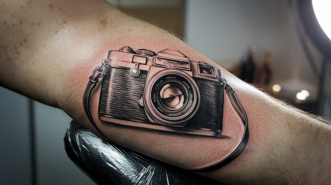 Camera Tattoo Ideas: Capture the Moment with Ink