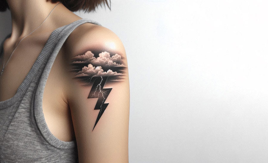 68 Electrifying Ideas For Lightning Bolt Tattoos That Deserve To Be In The Spotlight!