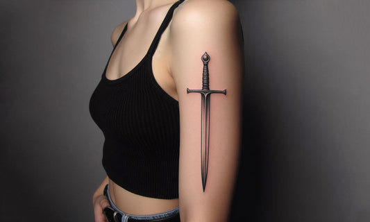 Weapon Tattoo Ideas: Symbolizing Power, Defense, and Courage