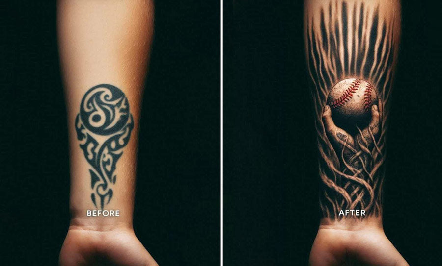 112 Logical and Staggering Cover-up Tattoos With Meaningful Interpretations!