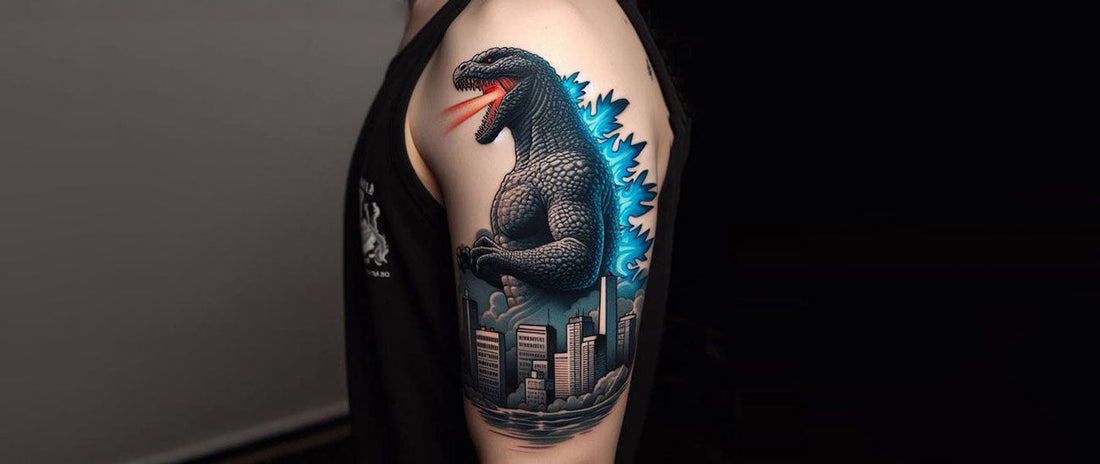 48 Fascinating Godzilla Tattoo Ideas To Energize Your Soul!