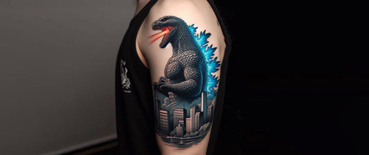 48 Fascinating Godzilla Tattoo Ideas To Energize Your Soul!
