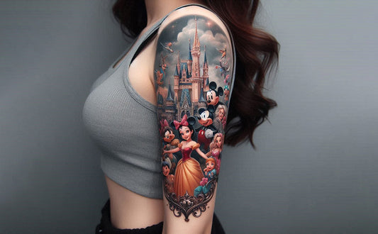 52 Dazzling Disney Tattoo Ideas And Meanings To Feel Good About Yourself!