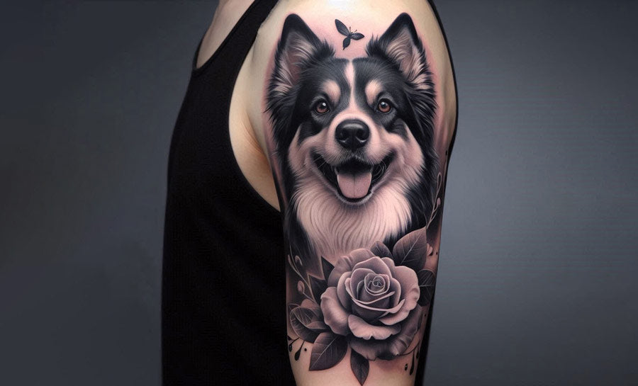 76 Charming And Playful Ideas For Dog Tattoos Elevate The Meaning Of Companionship!