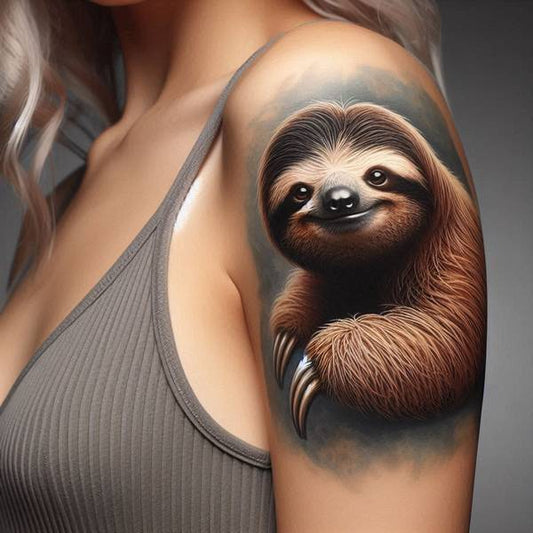 Soulful Sloth Tattoo Ideas To Relax Amidst All The Chaos
