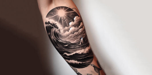 65 Eternally Hypnotic Ocean Tattoo Ideas With Meaningful Interpretations!