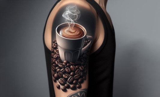 46 Pacifying Ideas For Coffee Tattoos Acting As A Means Of Peace And Love!
