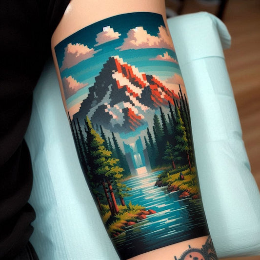 Pixel Art Tattoo Ideas: Retro, Geometric, and Nostalgic Ink