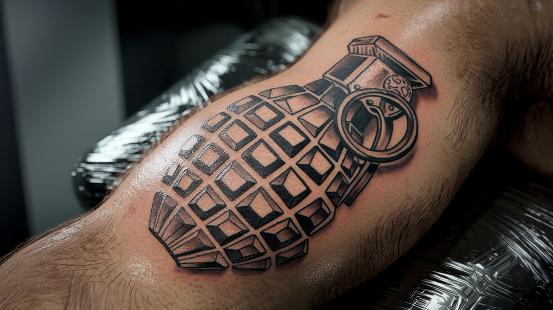 Grenade Tattoos: Explosive Power and Symbolism