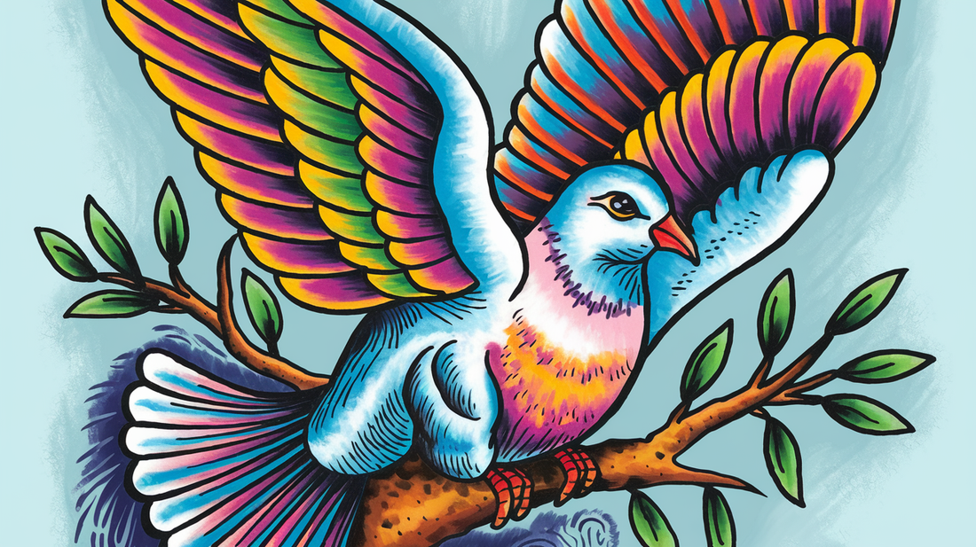 78 Blissful Dove Tattoo Ideas To Showcase Your Adventurous Attitude