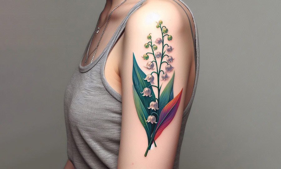 88 Beautiful Lily Of The Valley Tattoos: Designs and their Meanings
