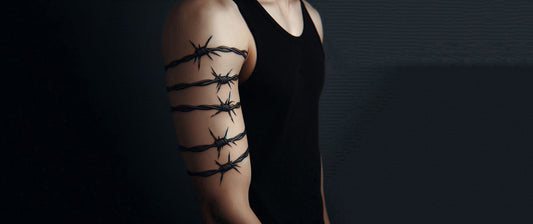 Barbed wire tattoo designs