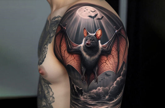 Bat tattoo idea