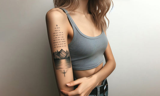 Bible verse tattoo idea