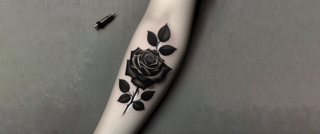 Black Rose tattoo idea