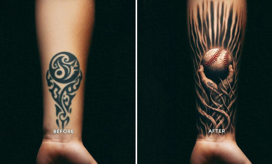 Cover-up Tattoo idea