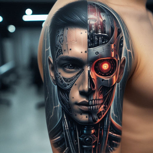 Cyborg Tattoo Ideas: Merging Flesh and Machine in Futuristic Ink