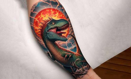 Dinosaur tattoo idea