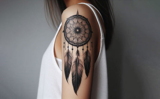 Dreamcatcher tattoo idea