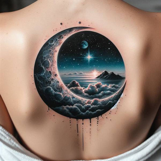 Ethereal Eclipse Tattoo Ideas That Reveal The Beauty Of the Universe